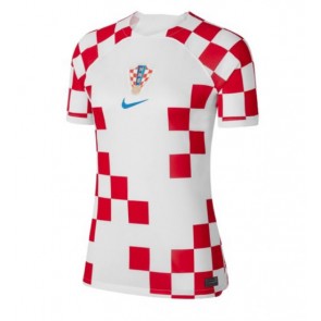 Maillot de foot Croatie Domicile Femmes Monde 2022 Manches Courte